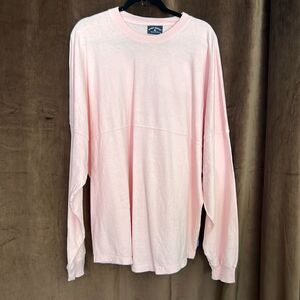Spirit jersey, pink long sleeve shirt 🖤 NWOT 🖤 unisex 💗 XL